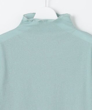 Feroux 【2WAY・洗える】リボンタイシアータートル カットソー ライトグリーン系