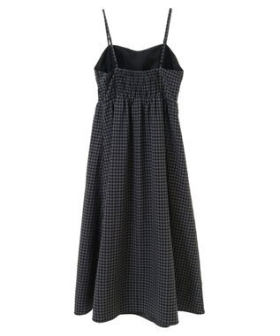 earth music&ecology ビスチェ風キャミドレ Black