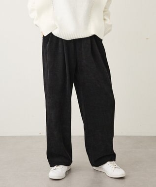 CRAFT STANDARD BOUTIQUE 起毛カットソーイージーパンツ Black