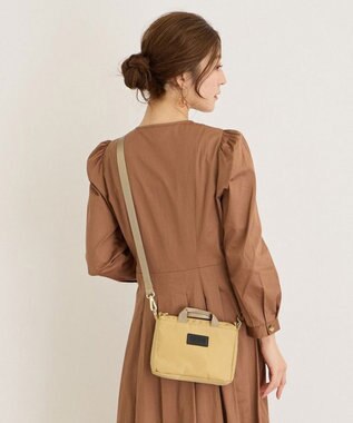 ROOTOTE 1123【トート＆ショルダー＆ポーチ】SN.ベビールー2way.アイロ-A 06：ベージュ