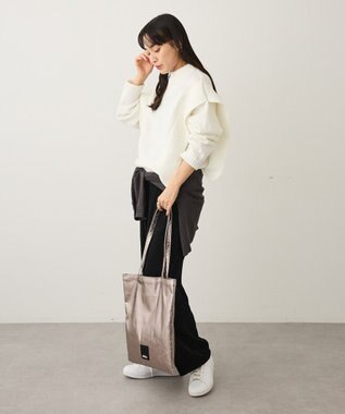 CRAFT STANDARD BOUTIQUE 起毛カットソーイージーパンツ Black