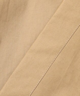 23区 【洗える】コンパクトコットンツイル スキッパー シャツ ベージュ系