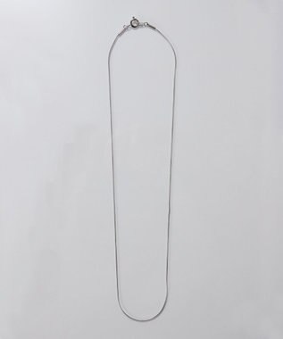 Phoebe 【金属アレルギー対応】ミニマルコンパクトチェーンネックレス/サージカルステンレス シルバー シルバー