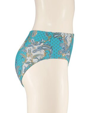 San-ai Resort（三愛水着楽園） ロングパンツセット　9M・11L　【Coral veil（コーラルヴェール）】 グリーン