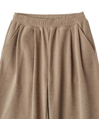 CRAFT STANDARD BOUTIQUE 起毛カットソーイージーパンツ Beige