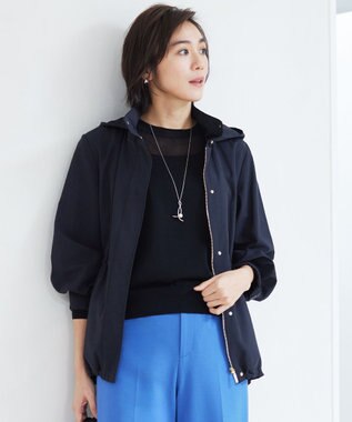 【カタログ掲載・撥水加工・洗える】コットンナイロンタッサー ブルゾン