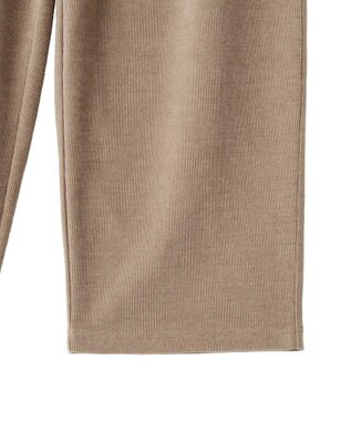 CRAFT STANDARD BOUTIQUE 起毛カットソーイージーパンツ Beige