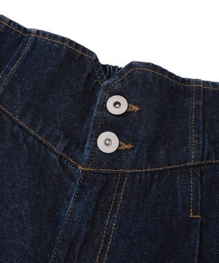 earth music&ecology ハイウエストデニムパンツ Indigo