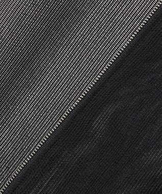 ICB L 【洗える】 Ta/Peメッシュ ブルゾン ブラック系