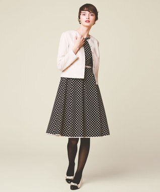 TOCCA 【洗える！】CLOVER STAMP ドレス ブラック系5