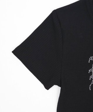 WEGO ラインストーンチビリブT ブラック