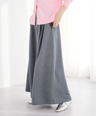 CRAFT STANDARD BOUTIQUE スカーチョワイドパンツ Gray Mixture