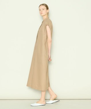 JOSEPH 【洗える】ボイルコットン　ドレス Frozen Mocha