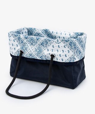 LeSportsac ML 2 WAY TOTE        /バンダナブリーズ/ディープシーブルー バンダナブリーズ/ディープシーブルー