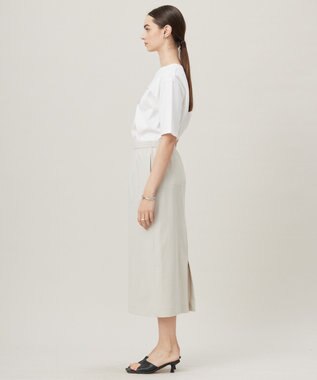 ICB 【新色追加・接触冷感・UVケア・洗える】 ロゴTEE オフホワイト系