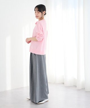 CRAFT STANDARD BOUTIQUE スカーチョワイドパンツ Gray Mixture