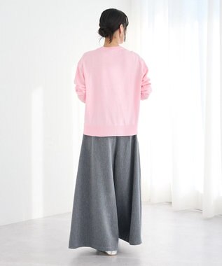 CRAFT STANDARD BOUTIQUE スカーチョワイドパンツ Gray Mixture