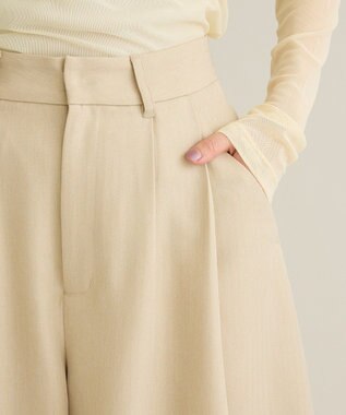 CRAFT STANDARD BOUTIQUE スカーチョワイドパンツ Beige