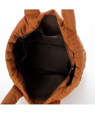 UNBILLION 【テレビ ドラマ着用アイテム】カシュカシュ cachecache / 親子キルティング刺繍トートバッグ キャメル