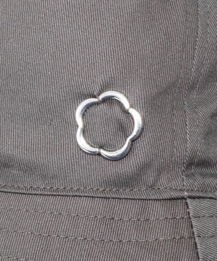 AURORA 【 CLATHAS.（クレイサス）】ロゴドローコード付きバケットハット ブラック