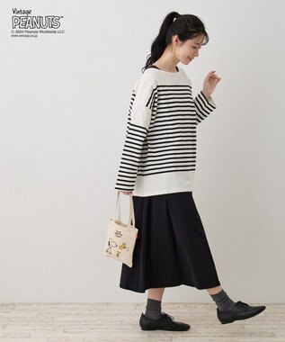 ROOTOTE 8401【スヌーピー】IP.ベビールー.ピーナッツ-9L 04：アイボリー