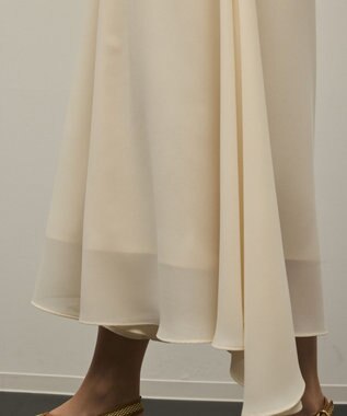 GRACE CONTINENTAL イレギュラーキュロットパンツ キナリ