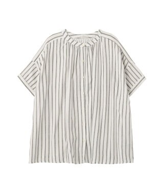 Green Parks 【WEB限定】アソート柄さらっとレーヨンブラウスⅡ Stripe