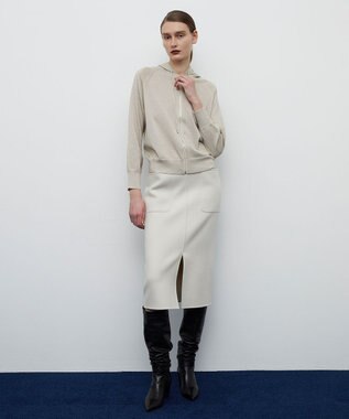 BEIGE， THOUIN / Iラインスカート Bone