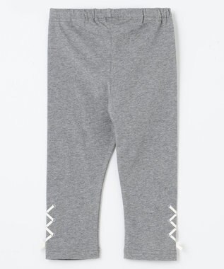 組曲 KIDS 【110-140㎝】ベア天 レギンス グレー系