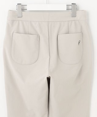23区GOLF 毎日履きたい美シルエット【23Fondation/WOMEN】フレアパンツ きれい目見え+疲れない ライトグレー系