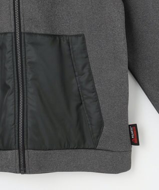 JOSEPH ABBOUD MOUNTAIN 【UNISEX】吸水速乾 バックフリースパーカー グレー系