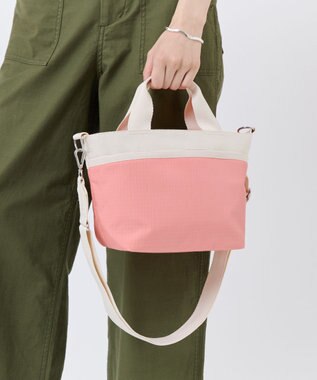 LeSportsac SMALL BUCKET TOTE/コーラルパンチ/メレンゲ コーラルパンチ/メレンゲ