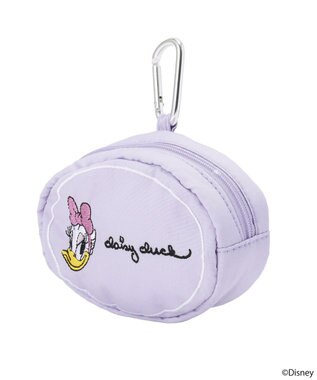 earth music&ecology 【予約】Disney/アソートポーチ付きエコバッグ ラベンダー