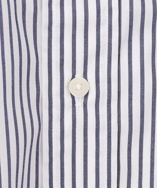 J.PRESS YORK STREET 【UNISEX】タイプライターストライプ シャツ ホワイト系1