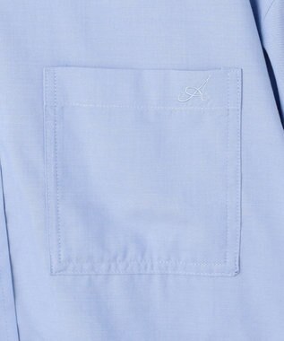 ANY ANYクロップドシャツ ライトブルー