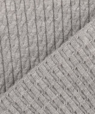 JOSEPH ABBOUD 【チクチクしない/3シーズン対応/サスティナブル】SNOWY タートルネックセーター ライトグレー系