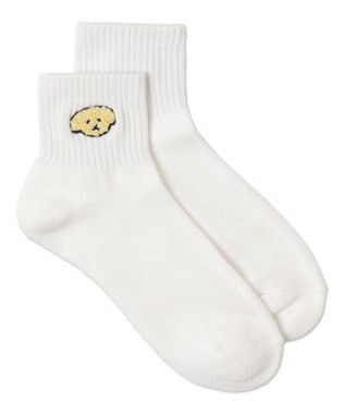WEGO モコモコアニマルアンクルパイルソックス 柄1