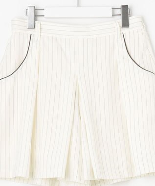 23区GOLF 【WOMEN】トリコットジャージ キュロットスカート ホワイト系2