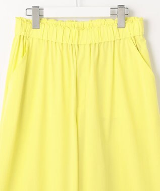 UNFILO 【撥水/UVケア/接触冷感】シャカ楽ストレッチ ワイド柄パンツ ブラック系1