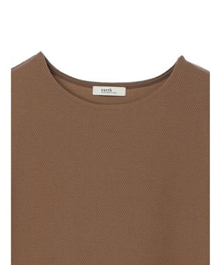 earth music&ecology プリーツドッキングプルオーバー Mocha