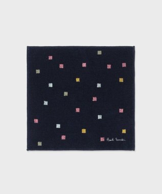  Watercolor Squares ハンカチ