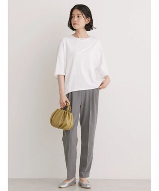 AMERICAN HOLIC ＵＶカット　コクーン半袖カットプルオーバー Off White