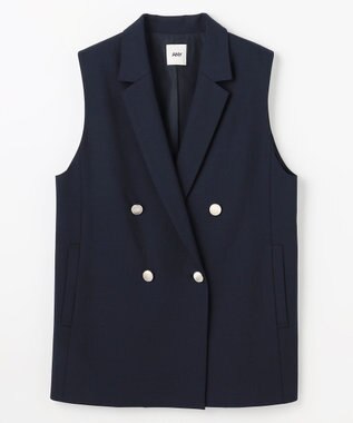 ANY イージーケアライトストレッチジレ ネイビー