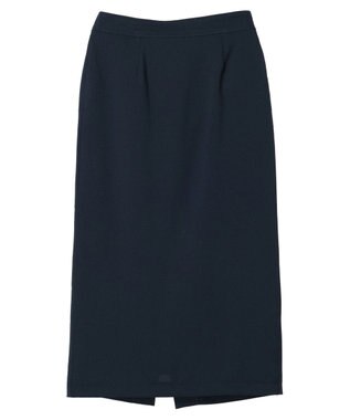 CRAFT STANDARD BOUTIQUE ジョーゼットタイトスカート Navy
