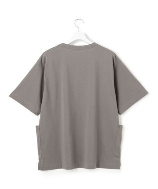 J.PRESS YORK STREET 【UNISEX】腰ポケット Tシャツ ライトグレー系