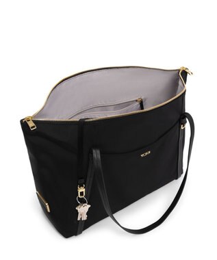 TUMI VOYAGEUR 「キュー」トート ブラック/ゴールド