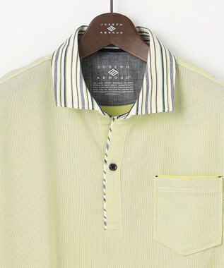 JOSEPH ABBOUD 【キングサイズ・ギフトでも人気！オーガニックコットン使用・消臭などの高機能】ダディ ポロシャツ ライトグリーン系