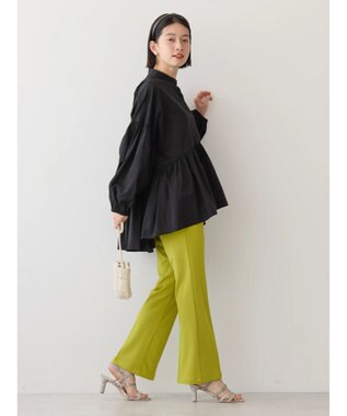 AMERICAN HOLIC サラックール／ＵＶカットティアードブラウス Black