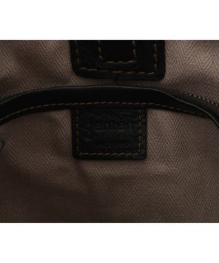 genten サステナブルカットワーク ショルダーバッグ クロ