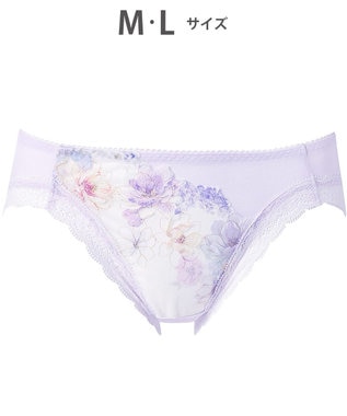 WACOAL ショーツ 【リボンブラ 脇すっきり】 BXB443とペア はきこみ丈あさめ やわらかく伸びる(バック) レディース PXB143 /ワコール